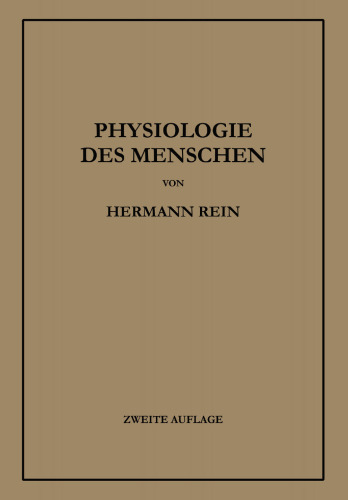 Einführung in die Physiologie des Menschen