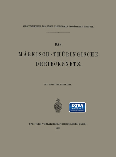 Das Märkisch-Thüringische Dreiecksnetz