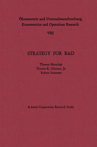 Strategy for R&D: Studies in the Microeconomics of Development