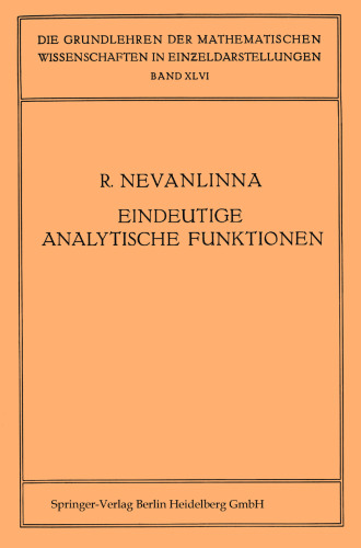 Eindeutige Analytische Funktionen