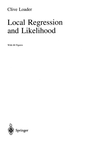 Local Regression and Likelihood