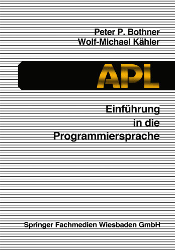 Einführung in die Programmiersprache APL