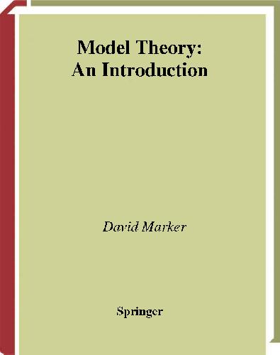 Model Theory An Introduction