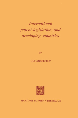 International Patent-Legislation and Developing Countries