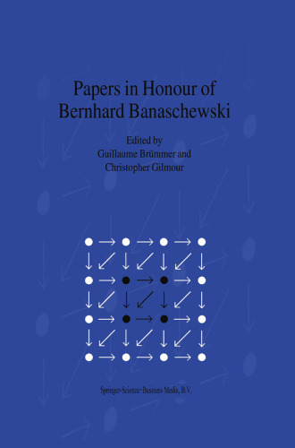 Papers in Honour of Bernhard Banaschewski: Proceedings of the BB Fest 96, a Conference Held at the University of Cape Town, 15–20 July 1996, on Category Theory and its Applications to Topology, Order and Algebra