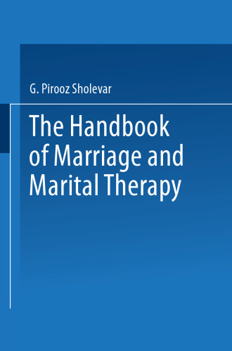 The Handbook of Marriage and Marital Therapy