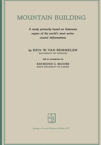 Mountain Building: A study primarily based on Indonesia region of the world’s most active crustal deformations