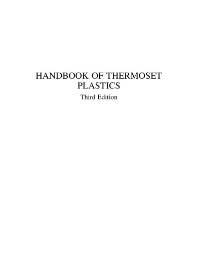 Handbook of Thermoset Plastics