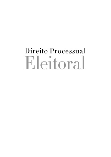 Direito Processual Eleitoral