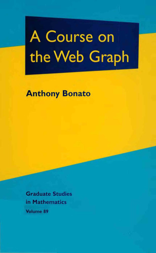 A Course on the Web Graph