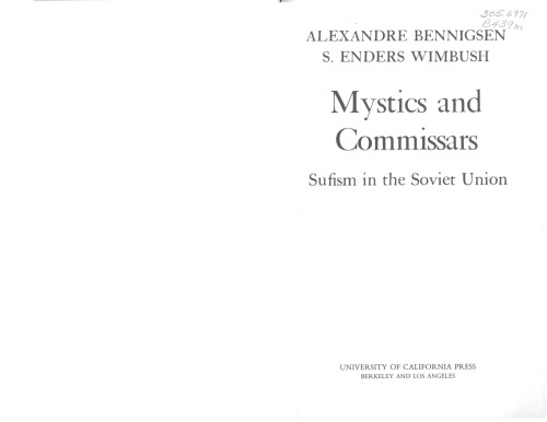 Mystics and Commissars - Sufism in the Soviet Union