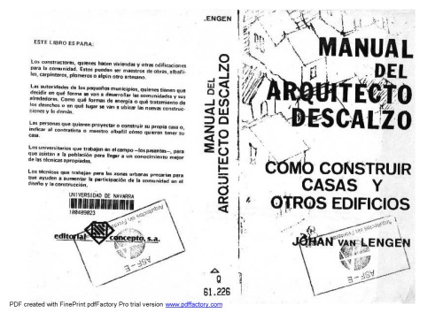 Manual del arquitecto descalzo