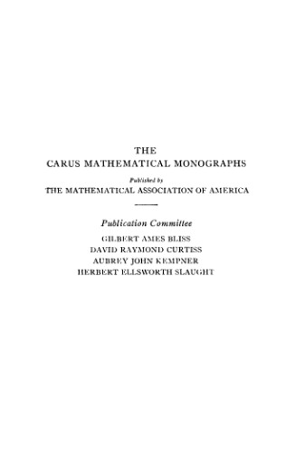 A history of mathematics in America before 1900