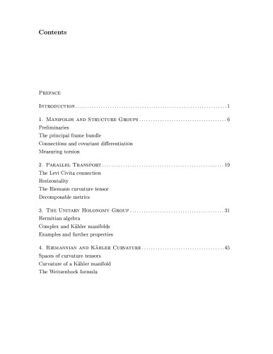 Riemannian Geometry and Holonomy Groups