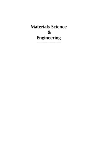 Materials Science & Engineering