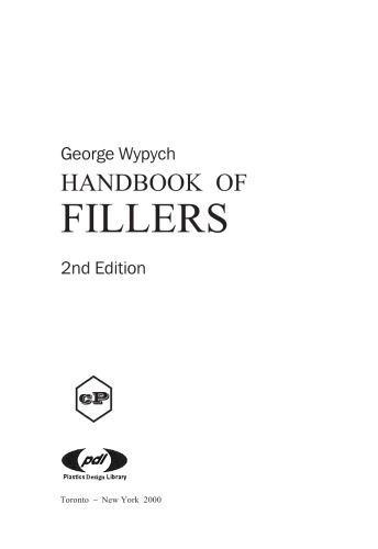 Handbook of fillers