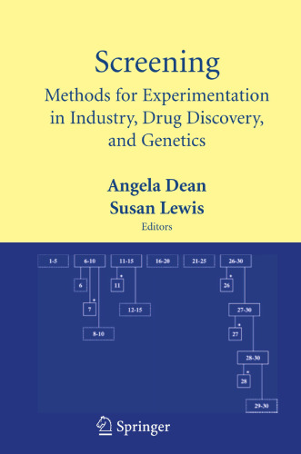 Screening: Methods for Experimentation in Industry, Drug Discovery, and Genetics