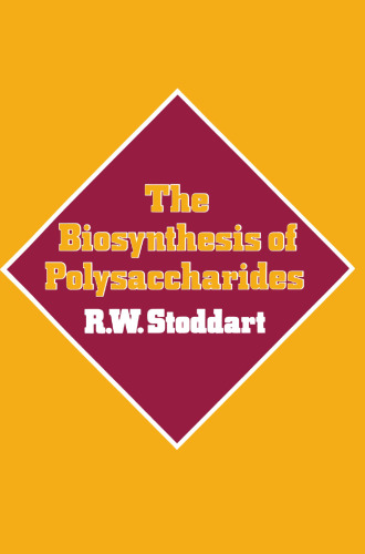 The Biosynthesis of Polysaccharides