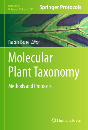 Molecular Plant Taxonomy: Methods and Protocols