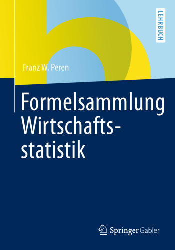 Formelsammlung Wirtschaftsstatistik