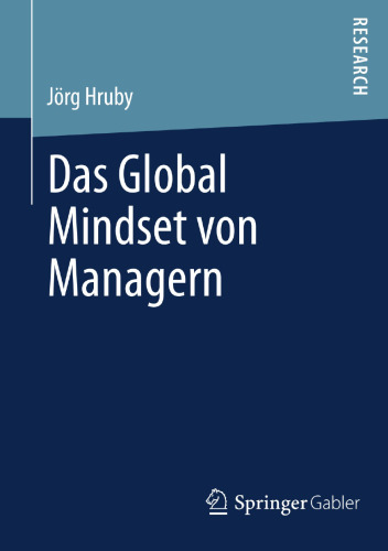 Das Global Mindset von Managern