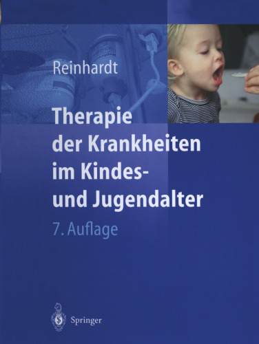 Therapie der Krankheiten im Kindes- und Jugendalter