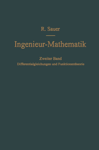 Differentialgleichungen und Funktionentheorie: Zweiter Band