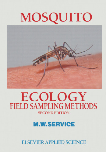 Mosquito Ecology: Field Sampling Methods