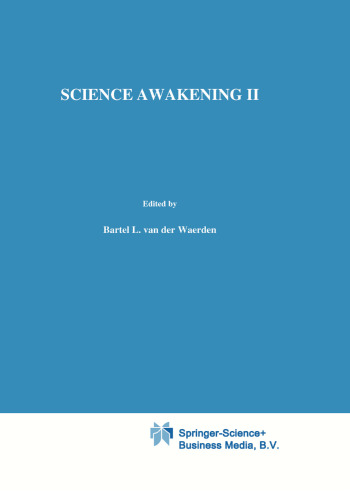 Science Awakening II: The Birth of Astronomy