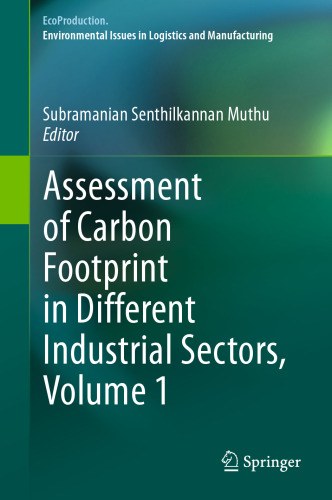 Assessment of Carbon Footprint in Different Industrial Sectors, Volume 1