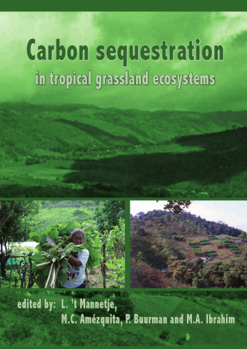 Carbon sequestration in tropical grassland ecosytems