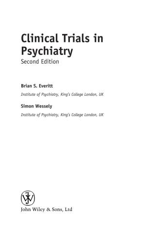 Clinical Trials in Psychiatry