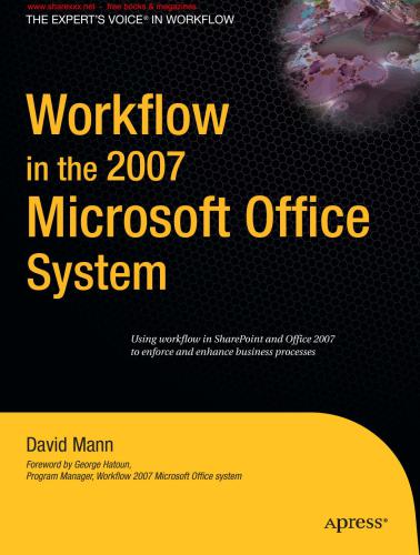 Workflow in the 2007 Microsoft Office System