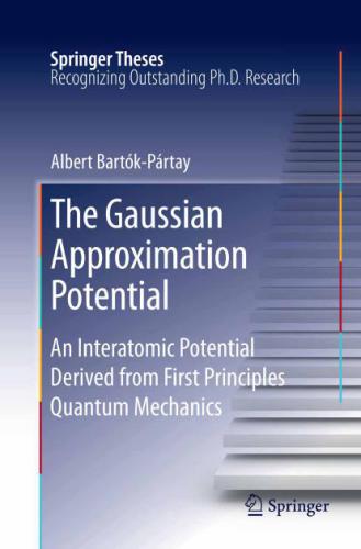 The Gaussian Approximation Potential: An Interatomic Potential Derived from First Principles Quantum Mechanics