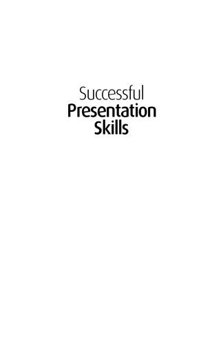 Sucessful Presentation Skills