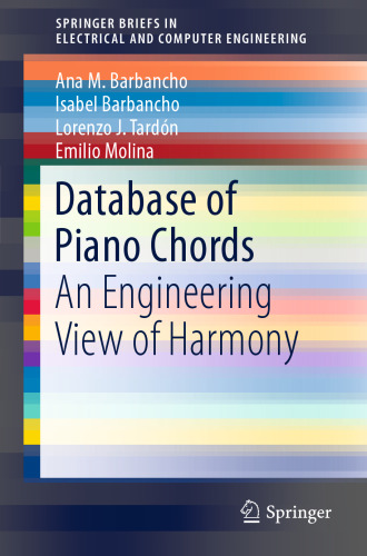 Database of Piano Chords: An Engineering View of Harmony