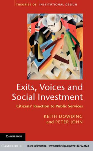 Exits, Voices and Social Investment: Citizens’ Reaction to Public Services