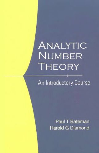 Analytic Number Theory: An Introductory Course