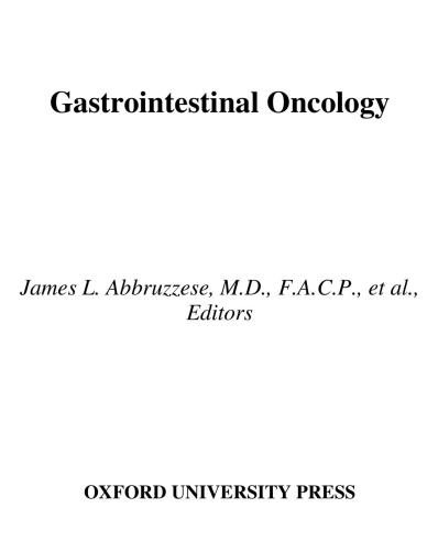 Gastrointestinal Oncology