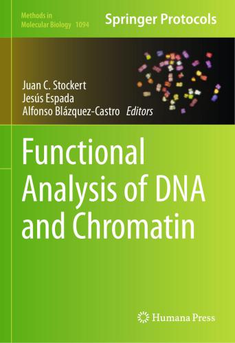 Functional Analysis of DNA and Chromatin