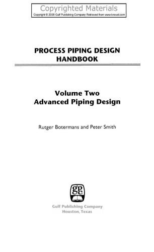 The Fundamentals of Piping Design