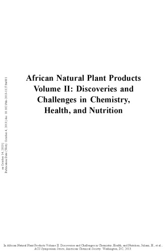 African natural plant products