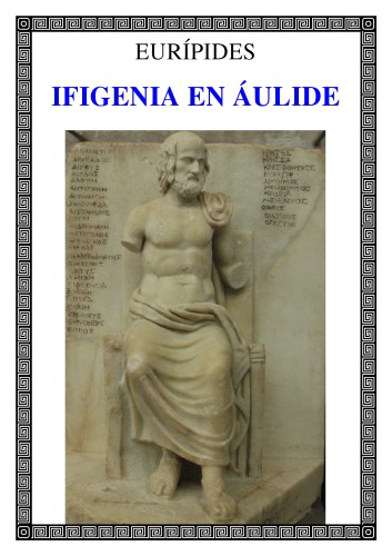 Tragedias. Ifigenia en Áulide