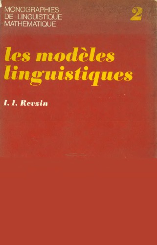 Les modèles linguistiques