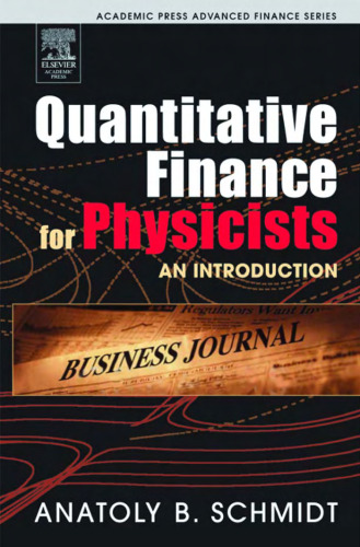 Quantitative Finance for Physicists: An Introduction 