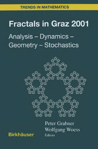 Fractals in Graz 2001: Analysis  -  Dynamics  -  Geometry  -  Stochastics