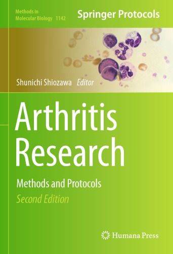 Arthritis Research: Methods and Protocols