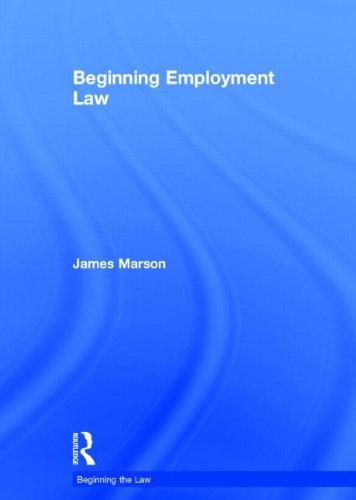 Beginning Employment Law