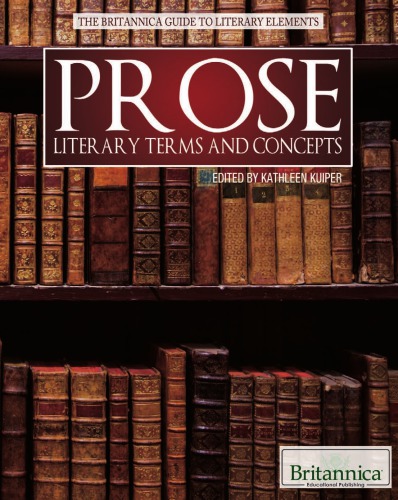 Prose: Literary terms and concepts