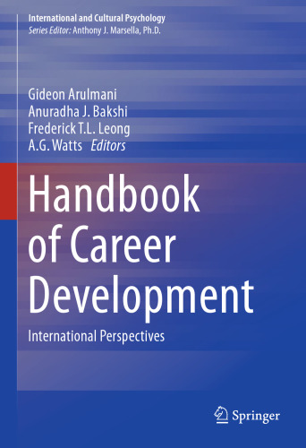 Handbook of Career Development: International Perspectives